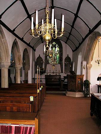St Anthony in Meneage - The Nave